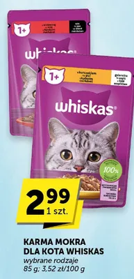 Karma mokra dla kota Whiskas promocja w ABC