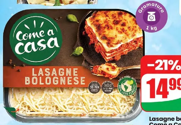 Lasagne bolognese  promocja w Dino