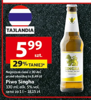 Piwo promocja w Auchan