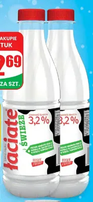 Mleko świeże 3,2% promocja w Dino
