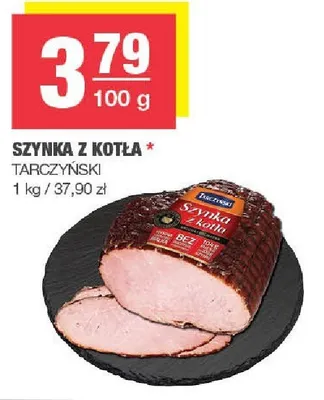 Szynka z kotła Tarczyński promocja w SPAR