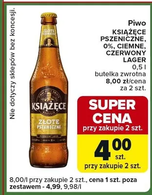 Piwo promocja w Carrefour Express