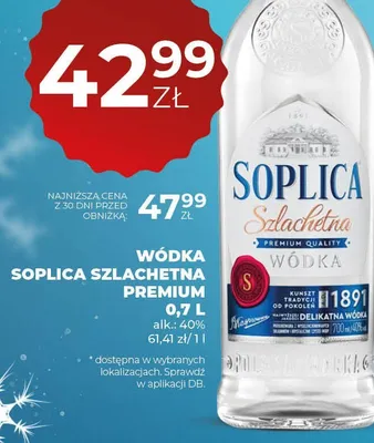 Wódka promocja w Duży Ben