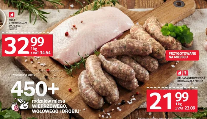 Kiełbasa promocja w Selgros