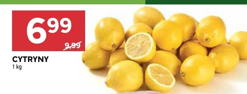 Cytryny promocja w Stokrotka