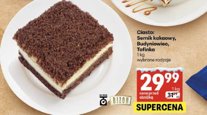 Ciasto Tofinka 1kg Delikatesy Centrum promocja w Delikatesy Centrum