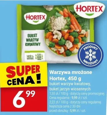 Warzywa Warzywa mrożone Hortex, 400 g promocja w Twój Market