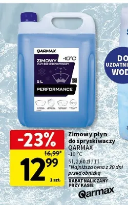 Płyn zimowy do spryskiwaczy promocja w Intermarche