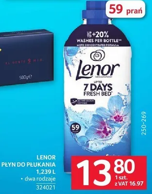 Płyn do płukania Lenor promocja w Selgros