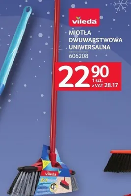 Miotła dwuwarstwowa UNIVERSAL Vileda promocja w Selgros