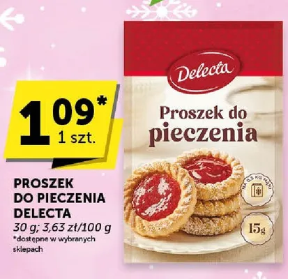 Proszek do pieczenia Delecta promocja w ABC