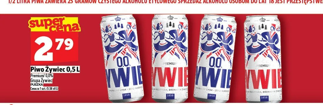 Piwo Żywiec 0,5 l promocja