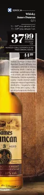 Whisky James Duncan Oak 3 Aged Blended Scotch Whisky promocja w POLOmarket