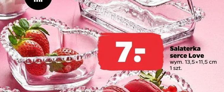 Salaterka serce Love promocja w Netto