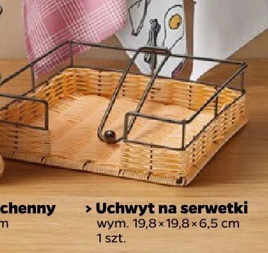 Uchwyt na serwetki promocja w Netto