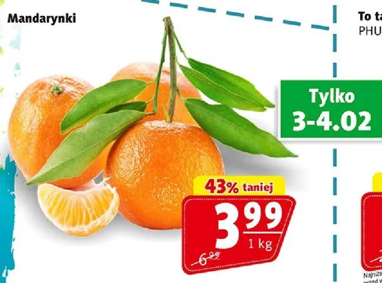 Mandarynki K-classic bio promocja w Prim Market