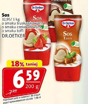 Sos Dr. Oetker Torfi promocja w Prim Market