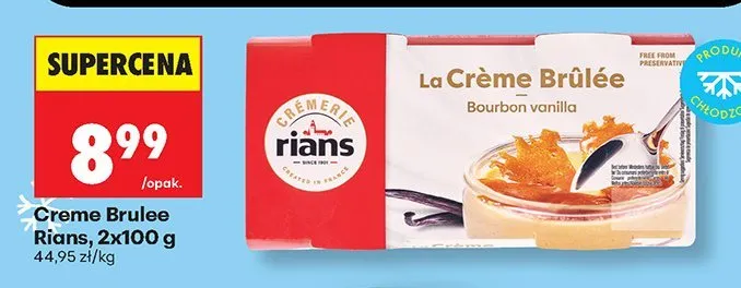 Deser Creme Brulee  promocja w Biedronka
