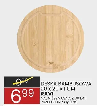 Deska bambus promocja w Wafelek