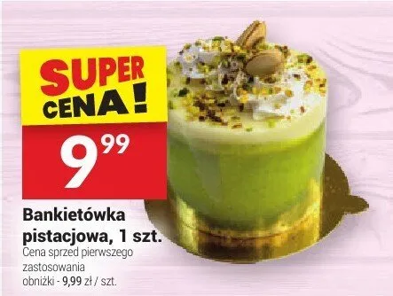 Bankietówka pistacjowa promocja w Twój Market
