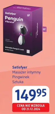 Masażer intymny  Pingwinek Satisfyer promocja w Drogerie DM