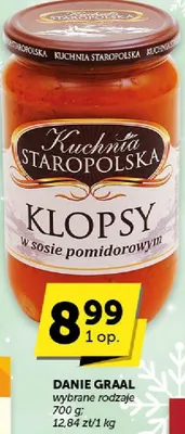 Klopsy w sosie pomidorowym Kuchnia Staropolska promocja w Euro Sklep