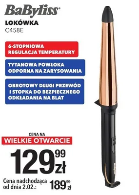 Lokówka C458E BaByliss promocja w RTV EURO AGD