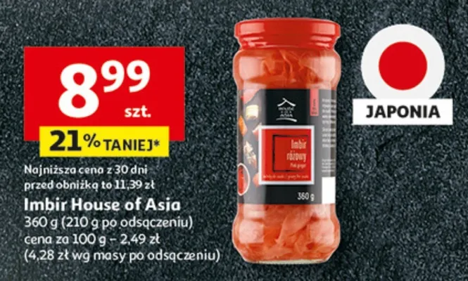 Imbir House of Asia promocja w Auchan
