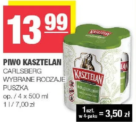 Piwo promocja w SPAR