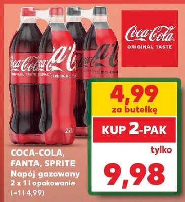 Napój promocja w Kaufland