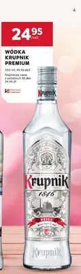 Wódka Krupnik Premium promocja w Stokrotka