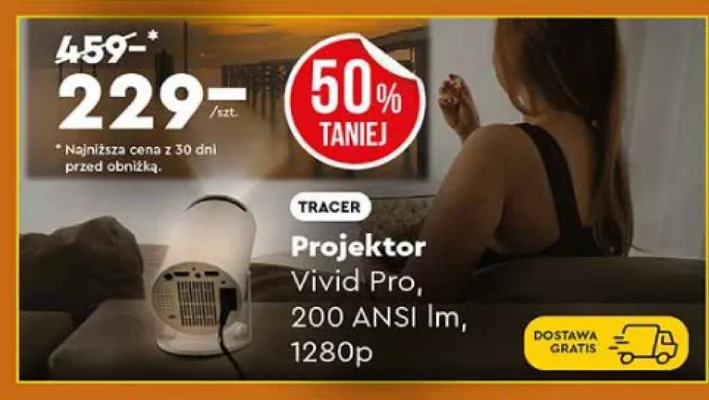 Projektor Vivid Pro TRACER promocja w Biedronka