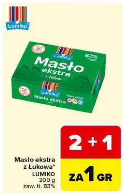 Masło promocja w Carrefour Market