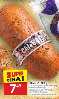 Chleb IG promocja w Twój Market