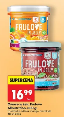 Owoce w żelu, 350 g wiśnia promocja w Biedronka