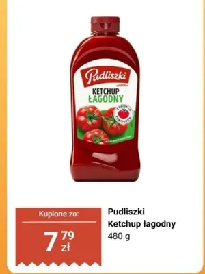 Ketchup łagodny promocja w Biedronka