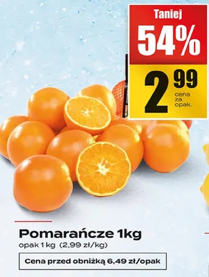 Pomarańcze promocja w Supeco