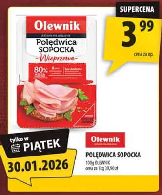 Polędwica sopocka Olewnik promocja w Arhelan