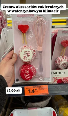 Formy silikonowe do wypieków MIX Walentynki promocja w Biedronka