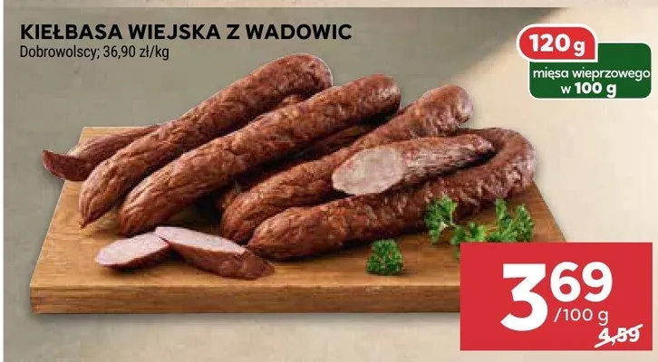 Kiełbasa promocja w Stokrotka