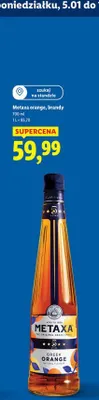 Brandy Metaxa orange 700 ml promocja w Lidl