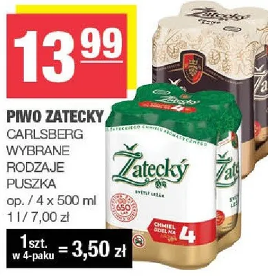 Piwo promocja w SPAR