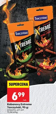 Kabanosy Extreme jalapeño promocja w Biedronka