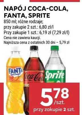 Napój Coca-cola promocja w Stokrotka