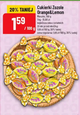 Cukierki Zozole promocja w POLOmarket