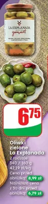 Oliwki zielone 2 rodzaje promocja w Dino