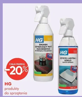 Produkty do sprzątania HG promocja w Super-Pharm