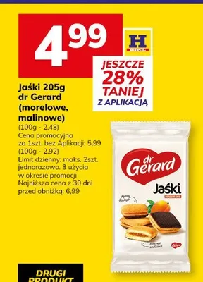 Jaski 205g dr Gerard (maslane, malinowe, mieszane) promocja w Hitpol
