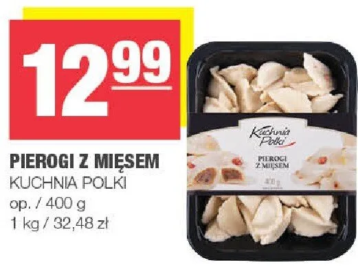Pierogi z mięsem Kuchnia Polski promocja w SPAR