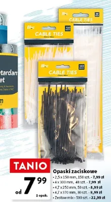 Opaski zaciskowe Bloc promocja w Intermarche